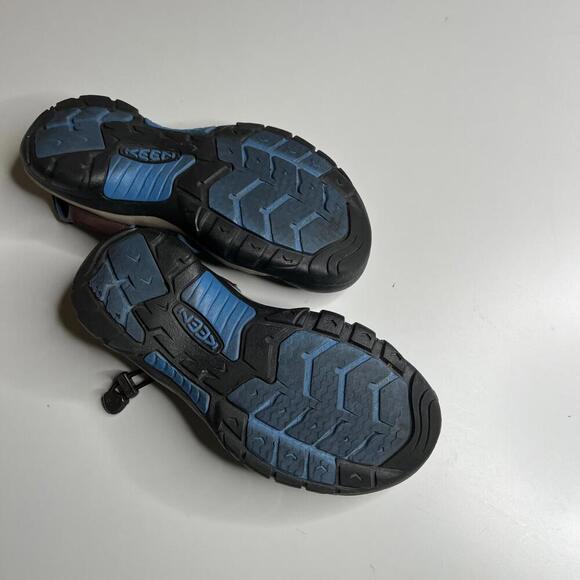 KEEN Newport H2 Women’s 7.5 Brown Blue Waterproof Hiking Sandals Made in Mexico - Picture 2 of 6